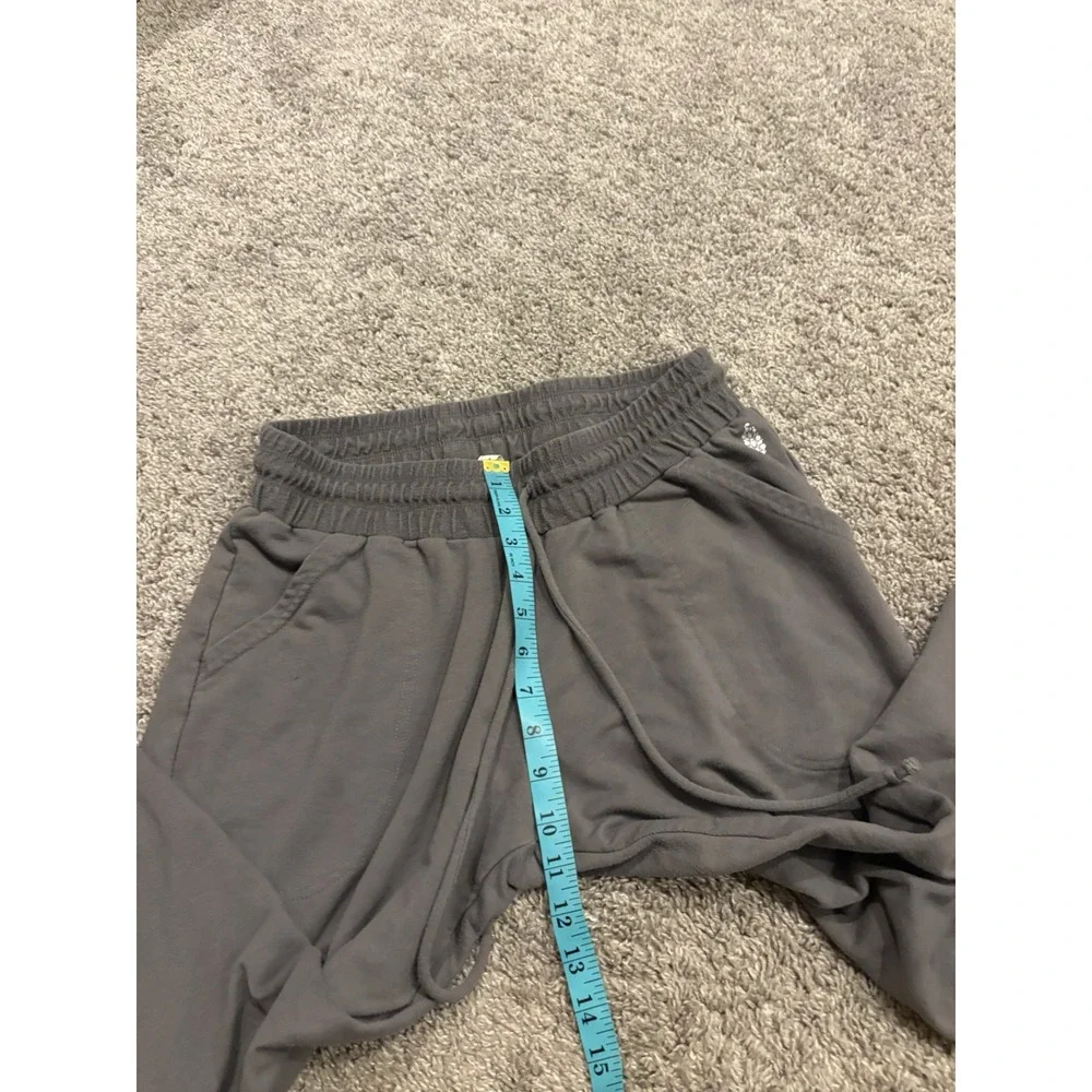 Free People Movement Skinny Sunny Jogger Pants Size Large L Gray Sweatpants